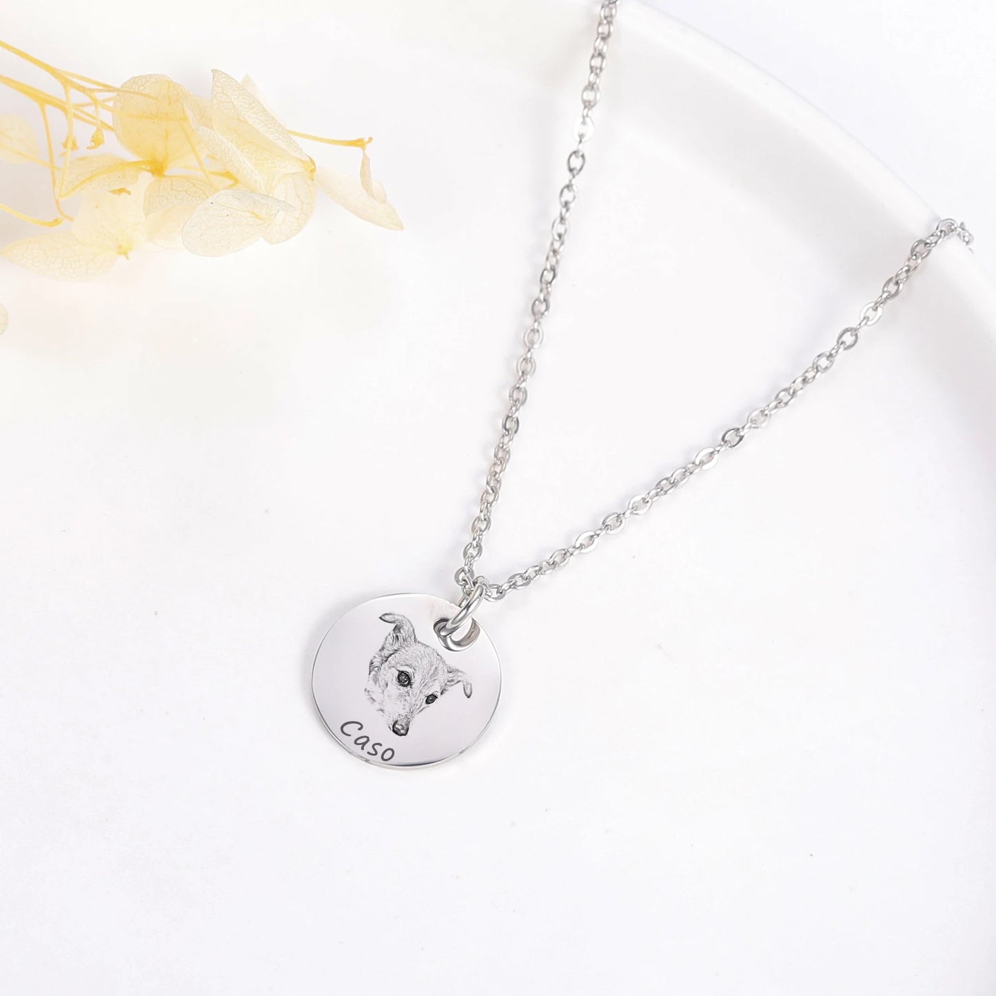 Pet Portrait necklace